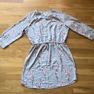 Loft Outlet Pink Floral Dress